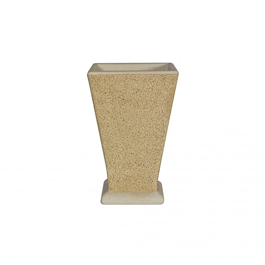 Vaso em Pedra Quadrado 213