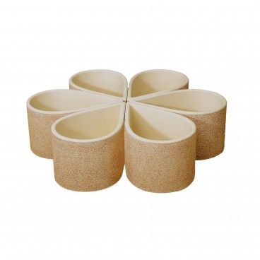 Vaso Meia-Flor em Pedra 259-6