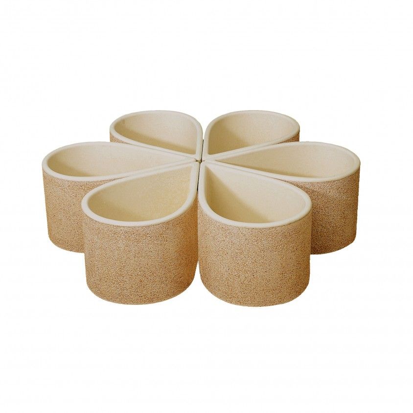 Vaso Meia-Flor em Pedra 259-6