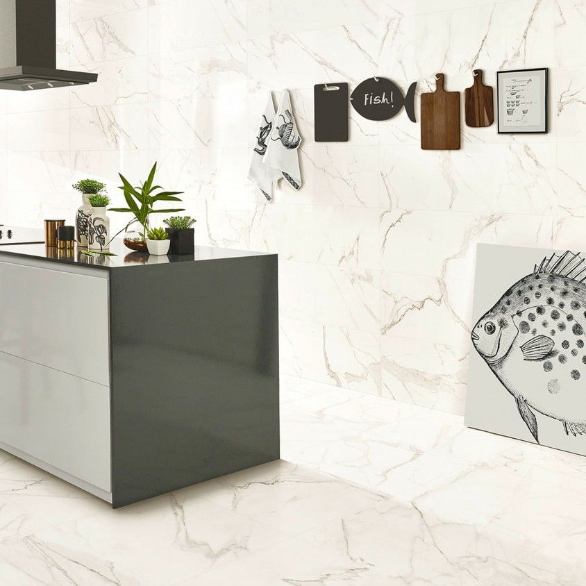 Pavimento Love Precious Calacatta Gold Mate 60x60 Retificado 1a