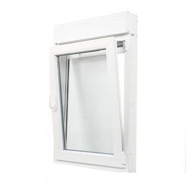 Janela PVC com Estore