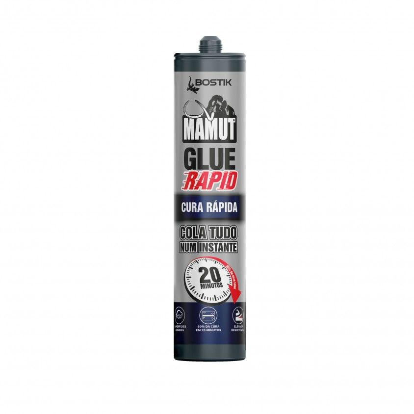 Cola MS Instantnea Bostik Mamut Rapid Branca 290ml