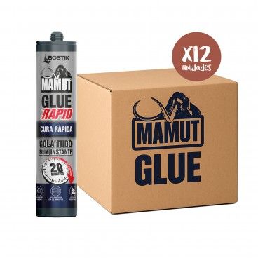 Cola MS Instantnea Bostik Mamut Rapid Branca 12x290ml