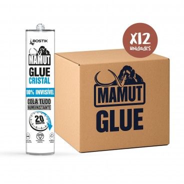 Cola MS Instantnea Bostik Mamut Glue Cristal 12x290ml