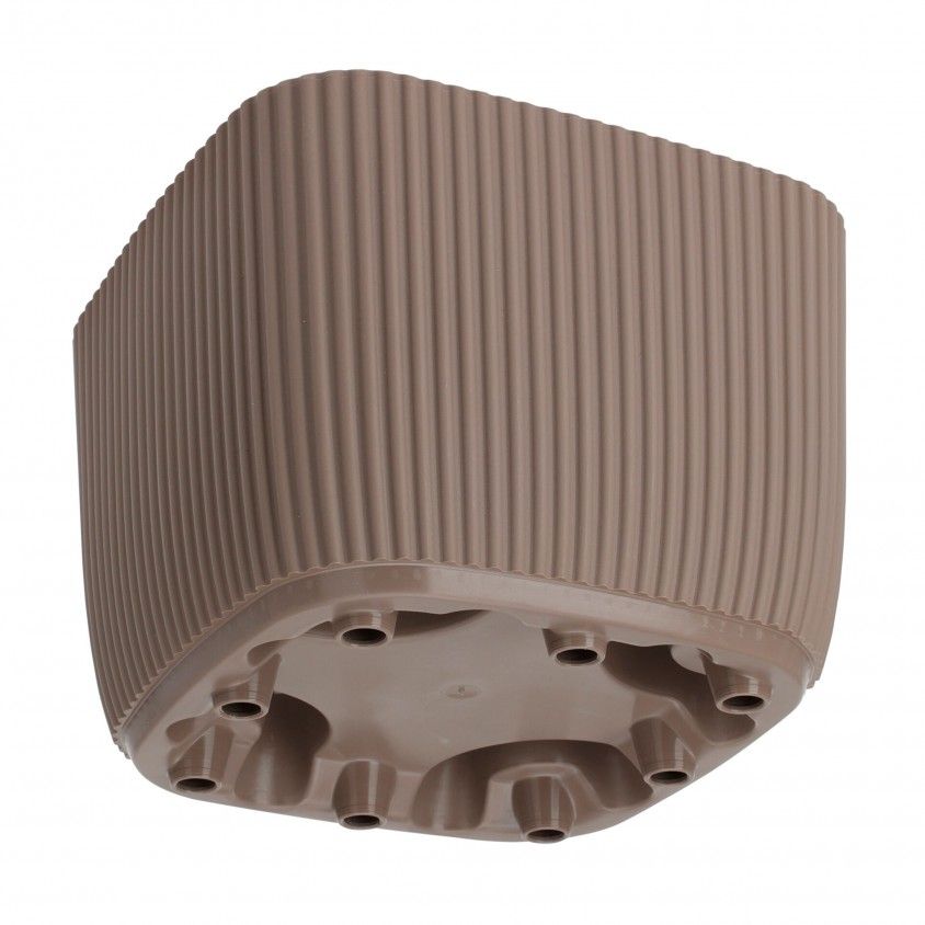Vaso Quadrado 8x8x7 cm Sortido 3 Cores Vaso Quadrado 8x8x7 cm Sortido 3 Cores