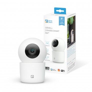 Cmara de Vigilncia Garza Smart Wifi 360 1440P QHD Orwell