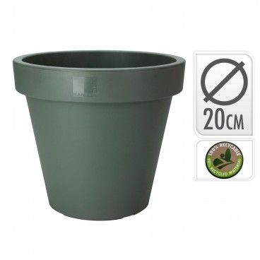 KOOPMAN VASO 20CM VERDE