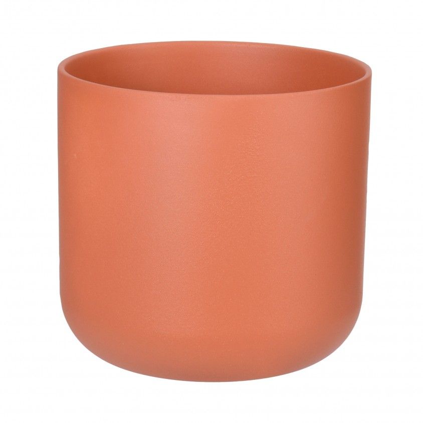 KOOPMAN VASO PLANTAS 13.5x13CM TERRACOTA SORTIDO 4 DESIGNS