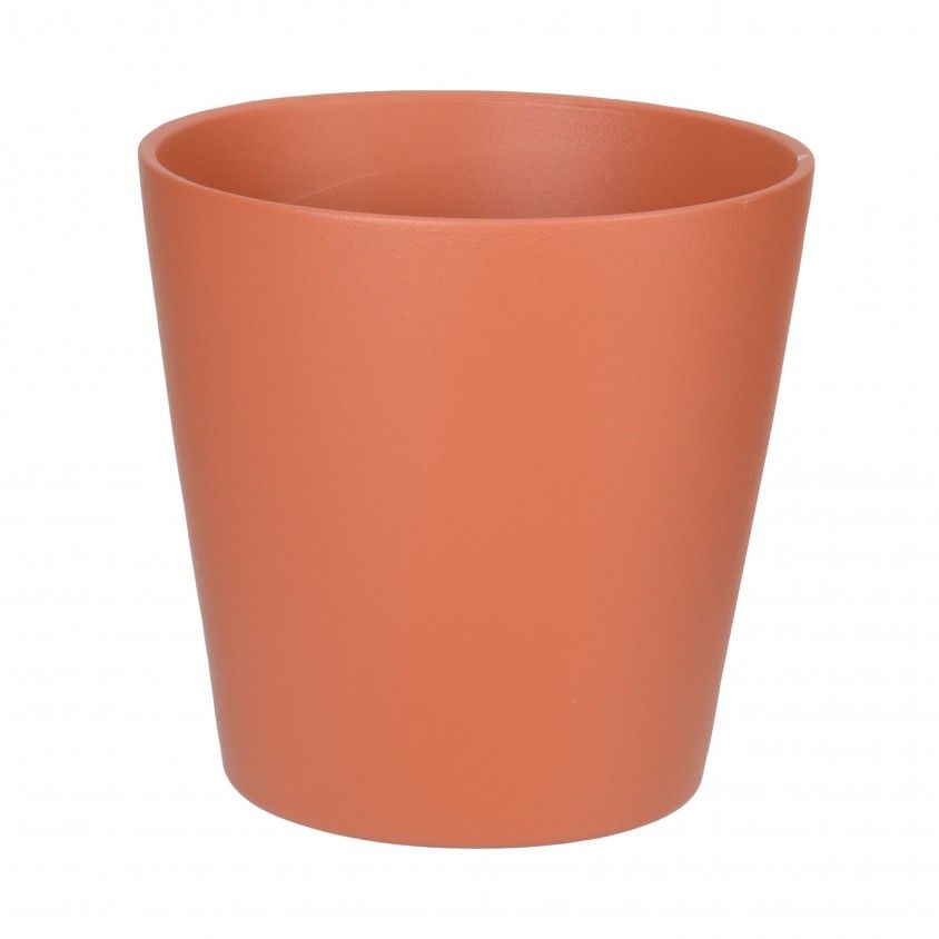 KOOPMAN VASO PLANTAS 13.5x13CM TERRACOTA SORTIDO 4 DESIGNS