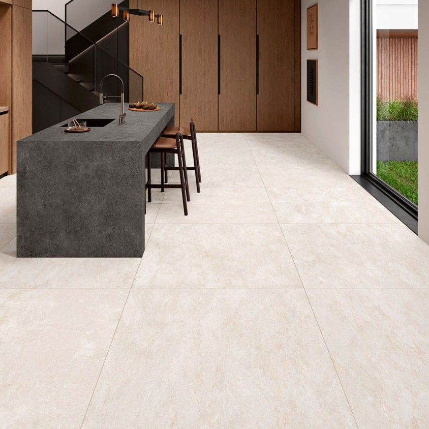 Pavimento Margres Evolution White Natural Retificado 60x60