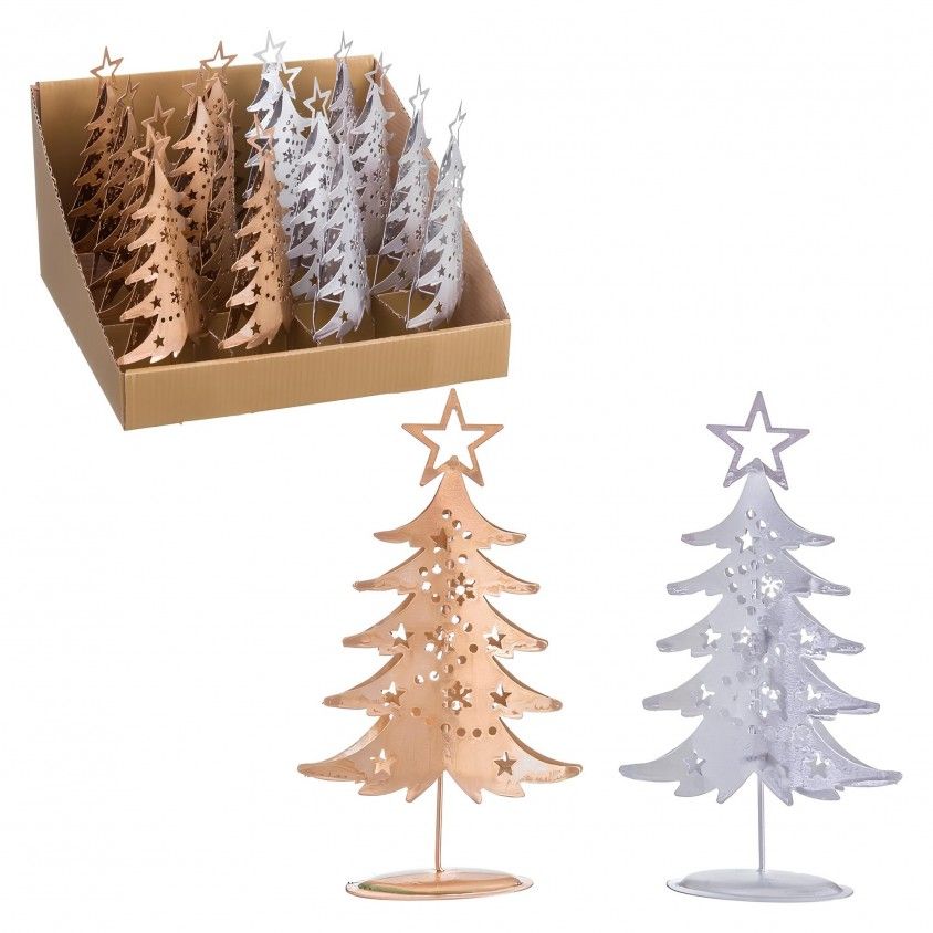 Árvore Natal Metal 18cm Sortido Árvore Natal Metal 18cm Sortido