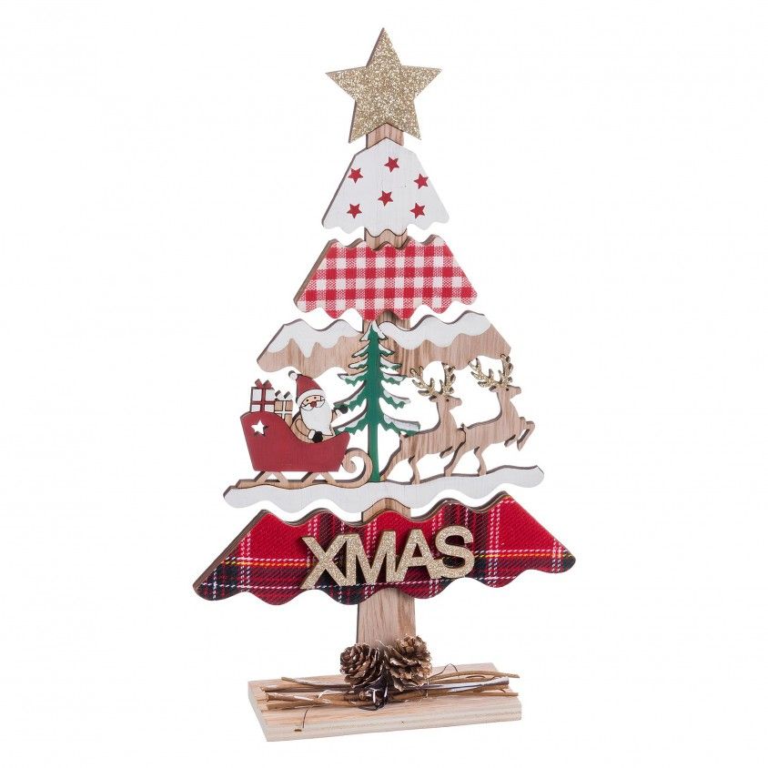 rvore X'Mas 16.5x29.5cm