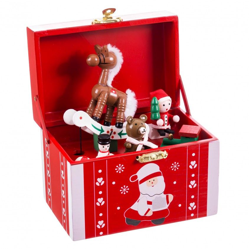 Caixa de Música com Cavalo 12.2x9.7x14.6cm Caixa de Música com Cavalo 12.2x9.7x14.6cm