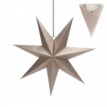 Estrela de Papel 60cm Dourada