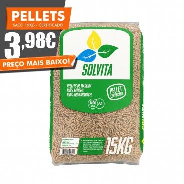 Pellets Certificados Solvita 6mm 15Kg Pellets Certificados Solvita 6mm 15Kg