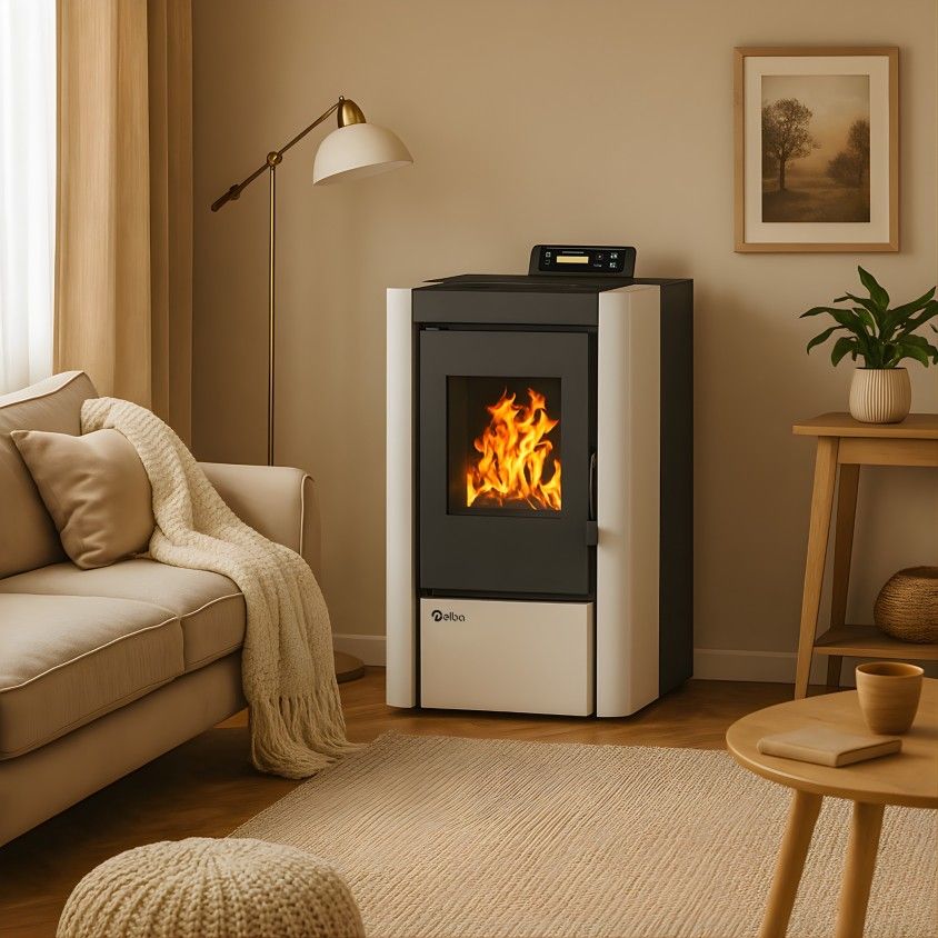 Salamandra a Pellets Capri 6Kw Salamandra a Pellets Capri 6Kw