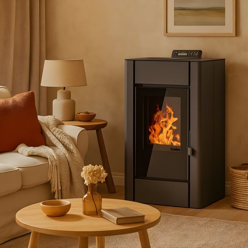 Salamandra a Pellets Capri 13Kw Salamandra a Pellets Capri 13Kw