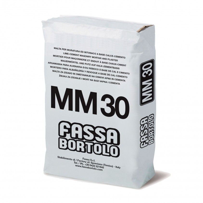 Fassa Bortolo MM30 Argamassa Alvenaria 25kg