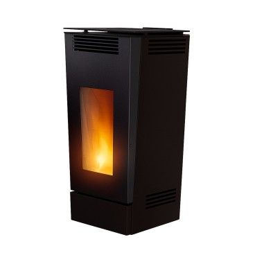 Salamandra a Pellets Forma Design Preto 7,5Kw