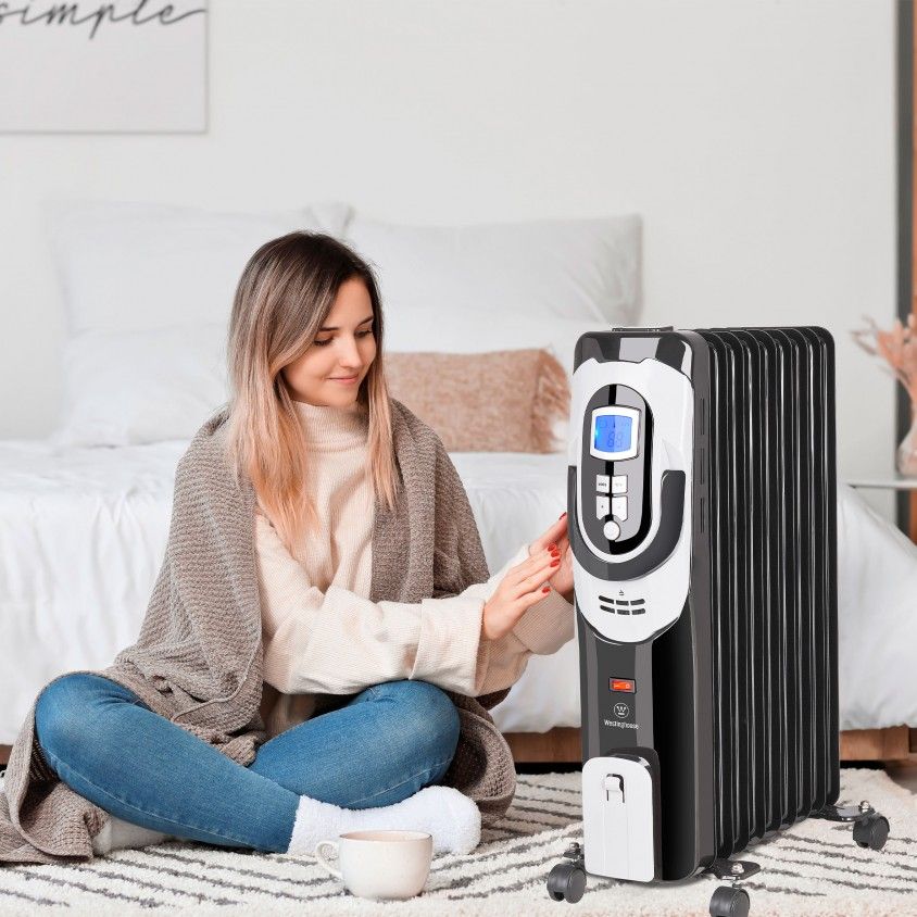 Aquecedor a Óleo Hitze II 9 Elementos LCD 2000W Aquecedor a Óleo Hitze II 9 Elementos LCD 2000W