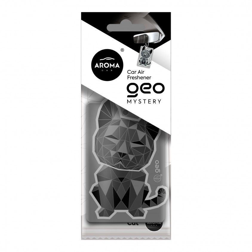 Ambientador Auto Geo Cat Cellulose Black Mystery Ambientador Auto Geo Cat Cellulose Black Mystery