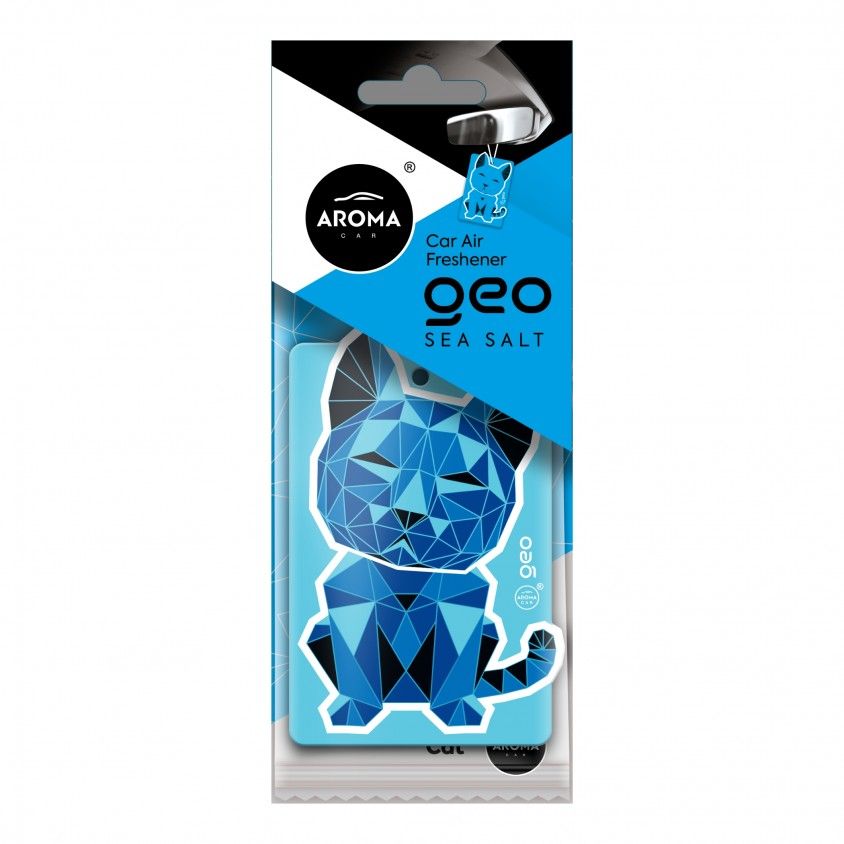 Ambientador Auto Geo Cat Cellulose Blue Sea Salt Ambientador Auto Geo Cat Cellulose Blue Sea Salt