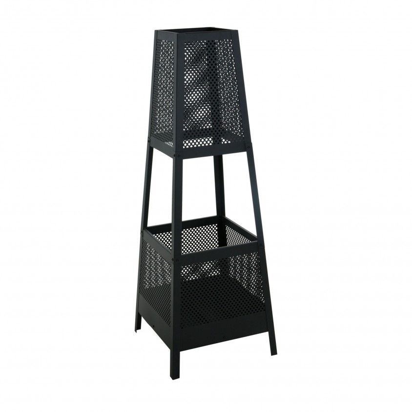 Lareira Metal 40x40x113cm