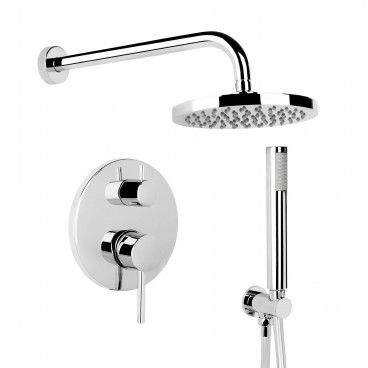 Conjunto de Encastrar Marta para Base de Duche 2 Saidas/6 Peas