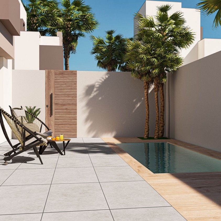 Pavimento Arenisca Gris 20mm 60x60