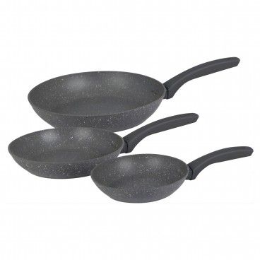 Conjunto 3 Frigideiras Antracite