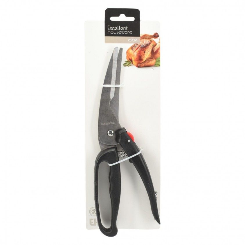 Tesoura para Aves 25 cm Preta