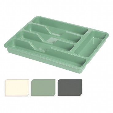 Tabuleiro para Talheres 33.5x26.5cm Sortido 3 Cores