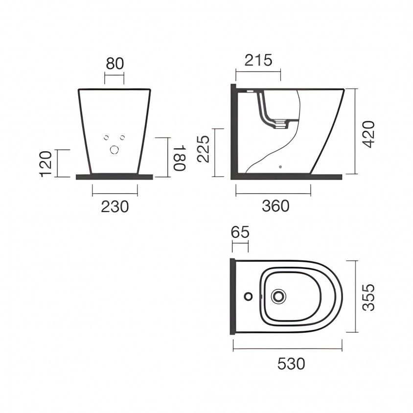 Bid Sanitana Ruby Btw Branco