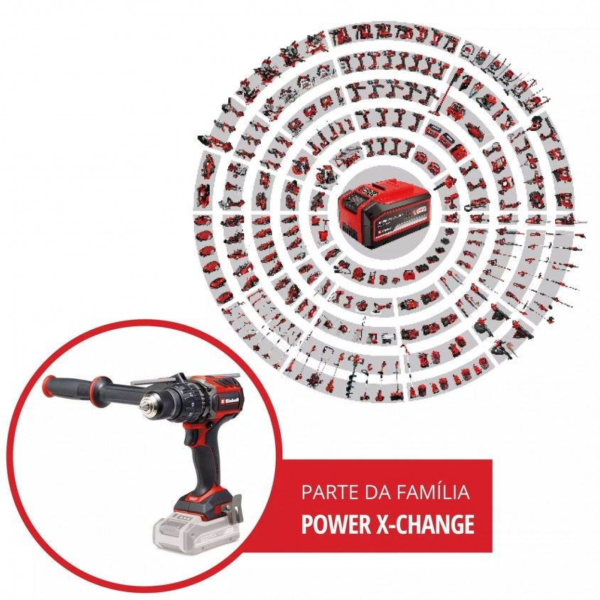 Berbequim de Impacto Einhell TP-CD 18/120 Li-i BL-Solo Berbequim de Impacto Einhell TP-CD 18/120 Li-i BL-Solo
