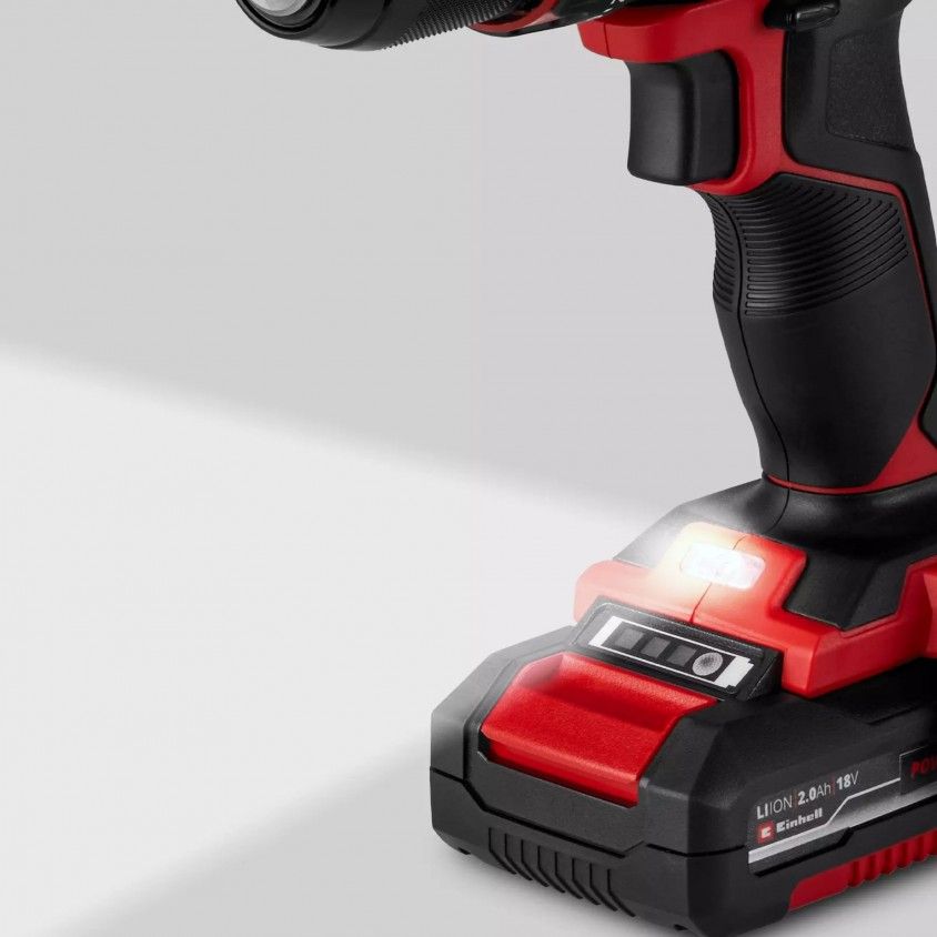 Berbequim de Impacto Einhell TE-CD 18/40 Li-i +64 (1x2,0Ah) Berbequim de Impacto Einhell TE-CD 18/40 Li-i +64 (1x2,0Ah)