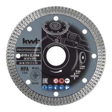 Disco Diamante Ceramica Spider 125Mm