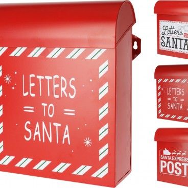 Caixa de Correio Natal 29cm Sortida
