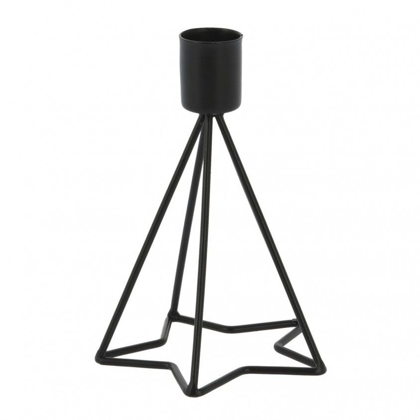 Castiçal Estrela Preto Castiçal Estrela Preto