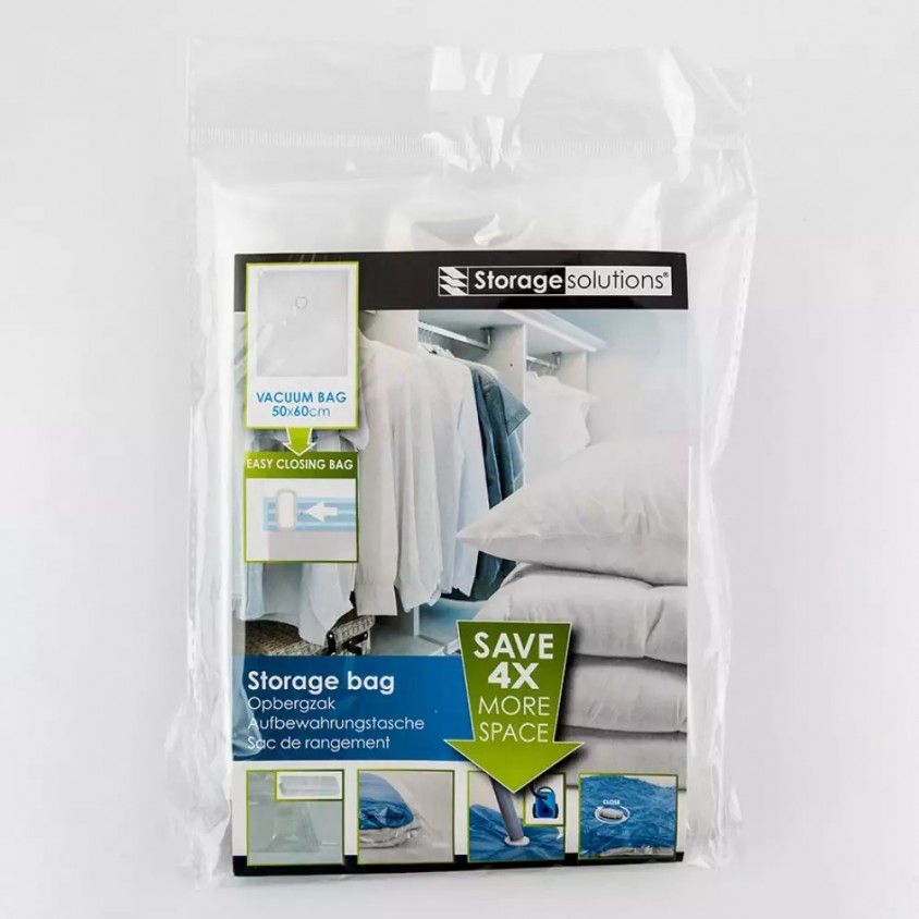 Saco P/ Fechar Vcuo/Hermtico 50x60cm