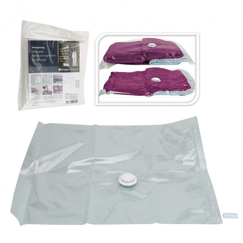 Saco P/ Fechar Vcuo/Hermtico 50x60cm