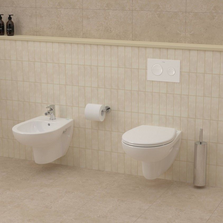 Sanita Suspensa Cent Saída Horizontal Sanitana Branco Sanita Suspensa Cent Saída Horizontal Sanitana Branco