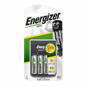 Carregador Pilhas Base com Usb x4 AA Energizer