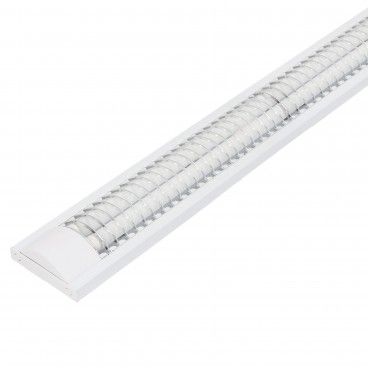 Armadura Grelha T8 Led 120cm 2x18W 6000K