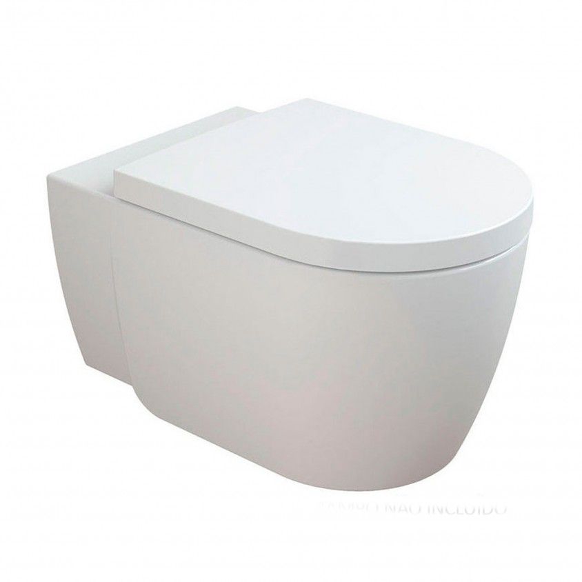 Sanita Suspensa Coral Rimless 56 S/Hsanitana Branco Sanita Suspensa Coral Rimless 56 S/Hsanitana Branco