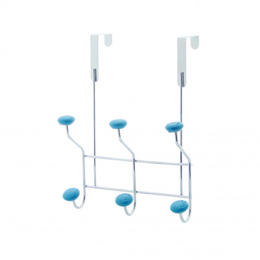 Cabide de Porta com 3 Ganchos Sortido Cabide de Porta com 3 Ganchos Sortido