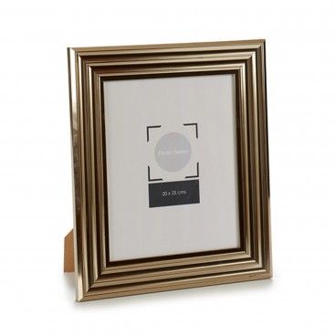 Porta Fotos 20X25 Linhas Cinza Brilhante