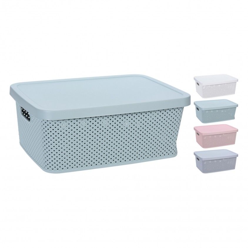 Caixa Arruma�ao 13Lt Sortido 4 Cores