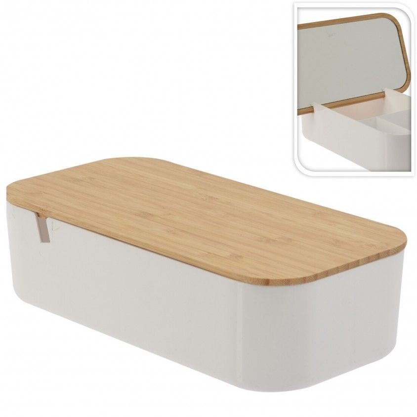 Espelho com Organizador 26X13X7cm