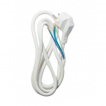 Cabo HO5VVF 5.0m 3x1.5mm2 Max.3500W Branco Cabo HO5VVF 5.0m 3x1.5mm2 Max.3500W Branco