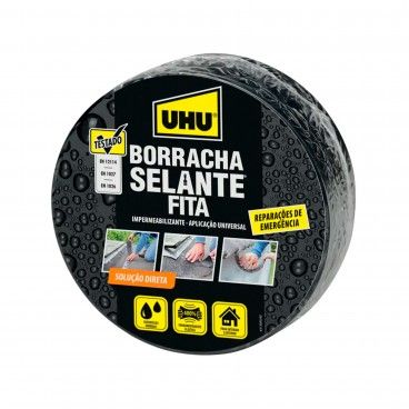 Fita Borracha Selante UHU 7.5cmx5m